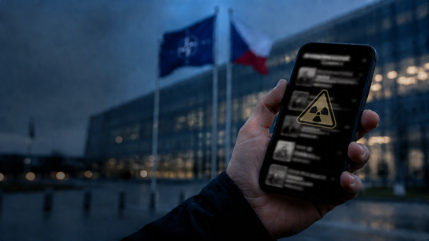 Špinavá bomba NATO? Anonymní účty šíří paniku bez jediného důkazu