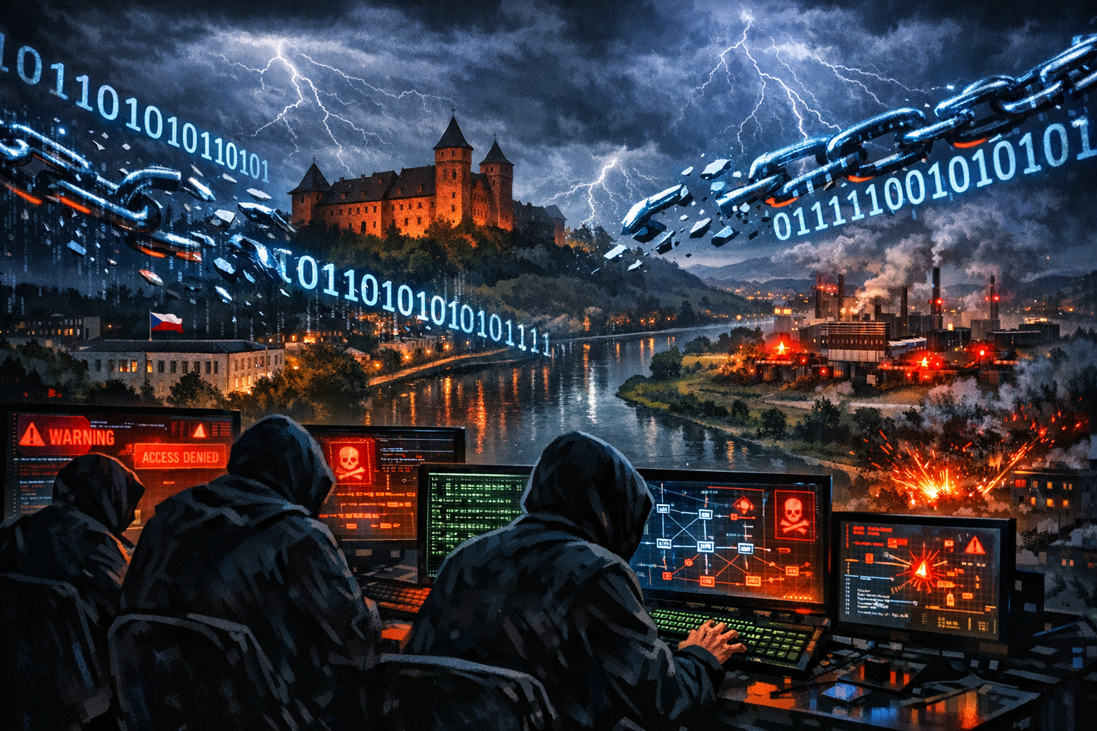 Mlčení státu a šum OSINT zdrojů na Telegramu: mohl být cílem i armádní objekt v Pardubickém kraji?